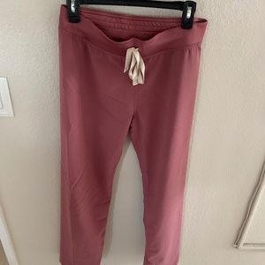Mauve Figs pants, size small